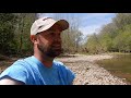 Tennessee CREEK Fishing for GIANT Smallmouth Bass