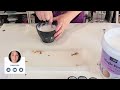 Resin Art Studio VLOG #5 | Resin Silicone Molds for resin from a travertine tray