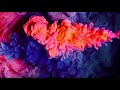 Abstract Liquids! V - 7! 12 Hours 4K Screensaver with Relaxing Music for Meditation. Paint in Water