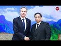 Thủ tướng Phạm Minh Chính gặp gỡ ông Blinken sau Quốc tang Tổng Bí thư Nguyễn Phú Trọng