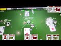 Trying to beat a 3 to 2 video blackjack machine using basic strategy!