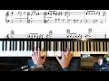 Classical Gas on piano - my breakdown plus sheet music