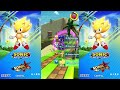 Sonic Forces Mobile -  CLASSIC SUPER SONIC New Runner Unlocked - All Five Super Characters Battle 3D