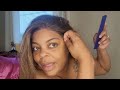 Watch me as I attempt to do a lace wig install on myself | Complete fail😩