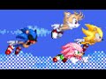 FNF Sonic exe confronting yourself -Sprite Animation (Very Good Ending)