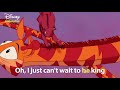 DISNEY SING-ALONGS | I Just Can't Wait To Be King - The Lion King Lyric Video | Official Disney UK