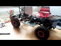 Axial SCX10 2 RTR - Frame upgrade, threaded rods