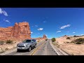 Driving Arches National Park – Moab, Utah 2024 - 4K