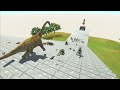 Giant Stairs Tournament | Who Can Survive? - Animal Revolt Battle Simulator