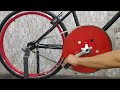 increase the maximum speed of your bike.homemade giant crank bike