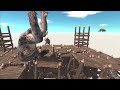 Goro The Giant Battles on Tilting Tower Animal Revolt Battle Simulator