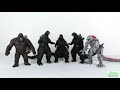 Figure Fight: TRIPLE THREAT MATCH! Heisei Godzilla NECA vs S.H. MonsterArts vs S.H. MonsterArts