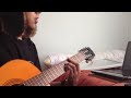 Domingo Astromántico [Guitar cover w/ voice]