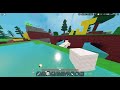 Playing BedWars with no sound - Roblox BedWars gameplay