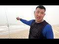 TINY SQUIDS for Bait! Texas Beach Fishing for Beginners | First Time Fishing Texas Beaches |