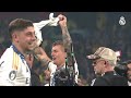 Las celebraciones de la 15 sobre el césped de Wembley I REAL MADRID CAMPEÓN DE CHAMPIONS