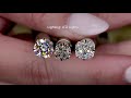 Diamond vs Moissanite - Cushion Cut