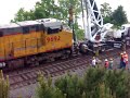 Locomotive crane at Scotia, AR