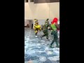 Fnaf Characters chase Gregory ( FNAF Cosplay ) (Wondercon)