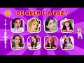 🔊Adivinhe Quem Está CANTANDO? 🎤🎵💃 | TIKTOK | DESAFIO MUSICAL | Emilly vick,Bolofofos,Ansiedad,Furia