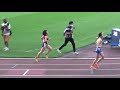 2021.6.24 陸上 日本選手権 u20 女子5000m  拓殖大学の不破聖衣来選手がすごすぎた。