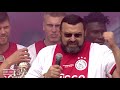 Ajax draagt 34e landstitel op aan Nouri | HULDIGING