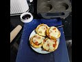 Easy Mini pizza made in my pie maker using two ingredient dough.
