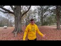 Episode #44 of Down The Fairway. Yard Putting. Day 11 of Vlogmas.