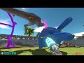 FPS Avatar Jurassic Park Rescues Rainbow Friends and Fights Dinosaurs-Animal Revolt Battle Simulator