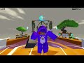 I Destroyed Tryhards In Roblox Bedwars Without  A * MACRO*!!