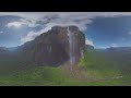 360°, Angel Falls, Venezuela. Aerial 8K video