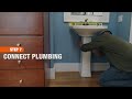 How to Install a Pedestal Sink | The Home Depot