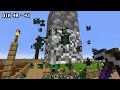 Sobrevivi 100 Dias em Dupla no Um Bloco no Minecraft!