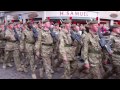 Scots Black Watch Homecoming Parade Dundee Scotland April 20th