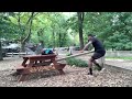 Parkour benches