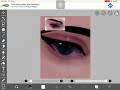 I tried the kooleen eye tutorial
