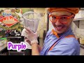 Blippi Makes Yummy Chocolate, Ice Cream, and More! | Food and Snacks | Educational Videos for Kids