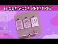 [QUIZ] Qual COR Você PREFERE? 🎀 ROSA ou 💜 ROXO? Qual Você Prefere? #escolha  #edição  ROSA vs ROXO