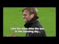 We will miss you Klopp