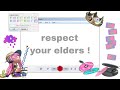 🎀°° respect your elders ! peaceful fandom sub