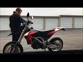 Aprilia SXV 450 vs 550 sound and throttle response!