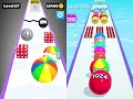 Ball Run 2048 vs Number Ball 3D - All Level Gameplay Android.iOs Mobile Game.Esc25