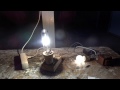 Firing up a noname ceramic metal halide lamp