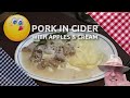 How to Cook Pork in Cider with Apples and Cream