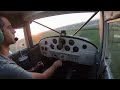 Tailwheel landing practice in the Luscombe