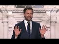 Ohio Sen. J.D. Vance's full speech from Republican National Convention