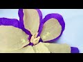 HOW to make crepe paper flower|| Como hacer Flor de papel crepe con movimiento