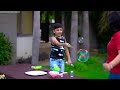 GIANT BUBBLE FAMILY GAME | Enjoying with Family | DIY Soap Bubbles | Aayu and Pihu Show