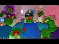 Minecraft Barry family Vs ZOMBY FAMILY in BARRY'S PRISON RUN! New Scary Obby #Roblox