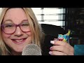 Candy eating ASMR 🍭 whispers, crinkles and mouth sounds🍬